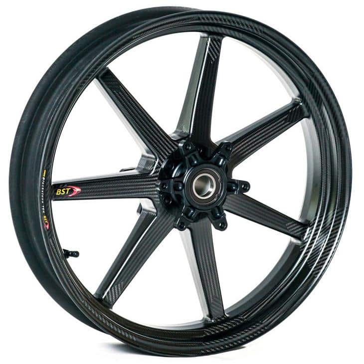 BST carbon wielen voor motorfietsen logo